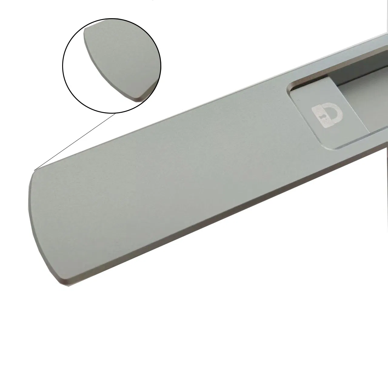 Aluminum Alloy Lock for Sliding Doors and Windows with Recessed Design