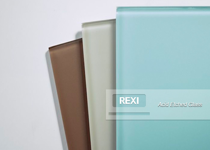 Versatile Frosted Glass Sheets with Acid Etching for Home Decor