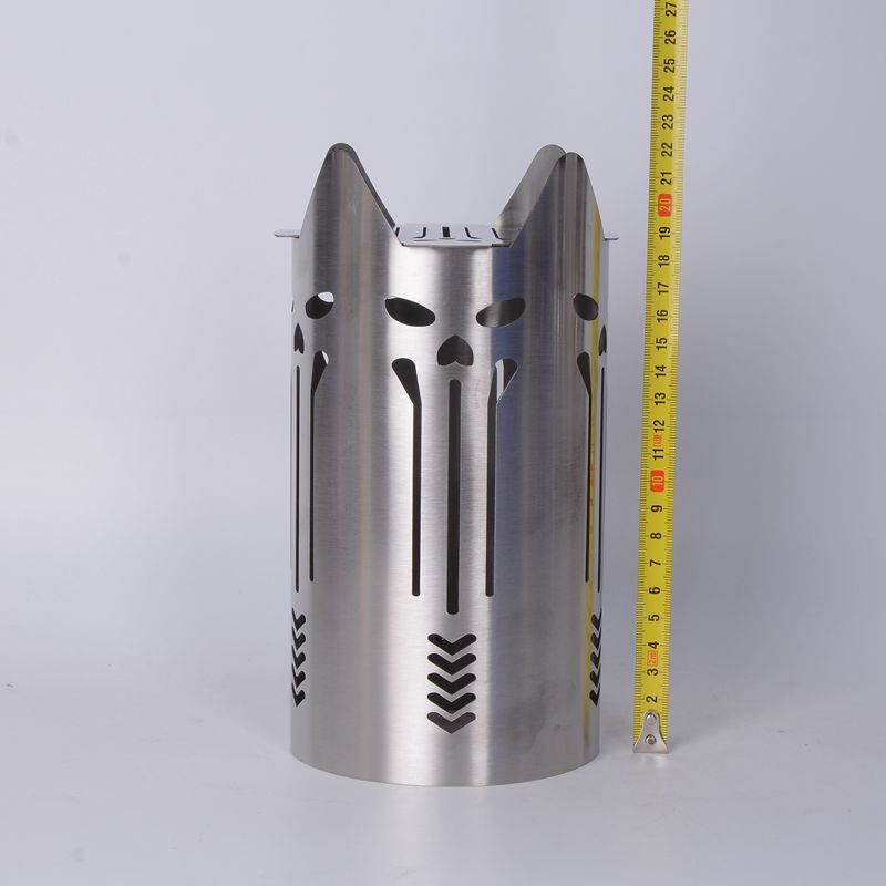 Creative Hollowed out High Quality Stainless Steel Shisha Hookah Wind Cover