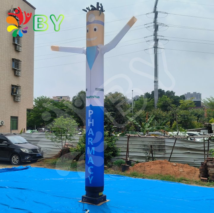 Party Cosplay Walking Wear Blow up Sky Dancer Costumes Advertising Inflatables Tube Man Inflatable Air Dancer Costume