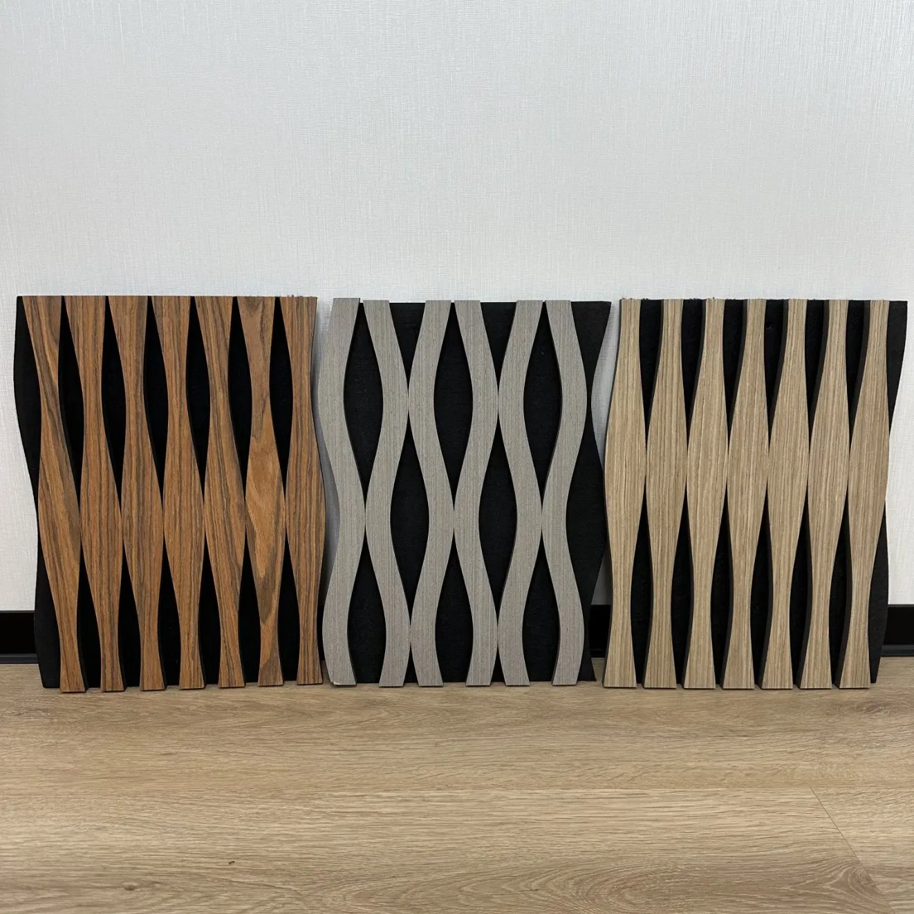 Acoustic Wall Panel Fluted Panel Wood Strip Multi-Colour Interior Design