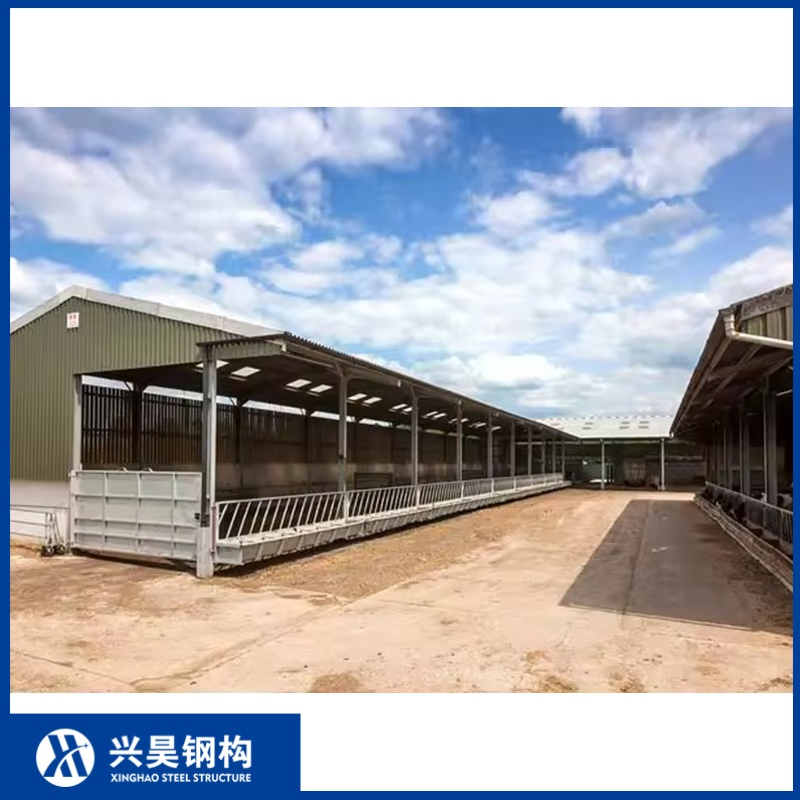 Thermally Insulated Frame Prefab Metal Storage Farming Equipment Steel Structure Sheep/Goat/Pig/Hog/Cattle/Cow/Poultry House/Shed