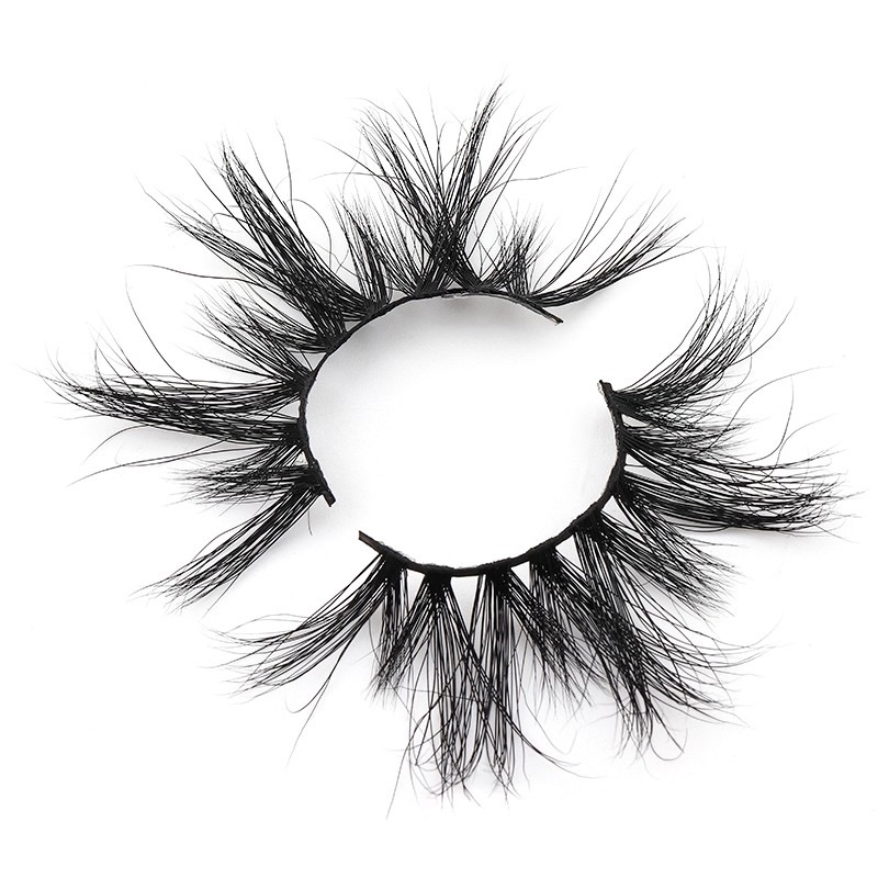 Fluffy Mink Eyelash Set with Eyelash Glue and Applicator