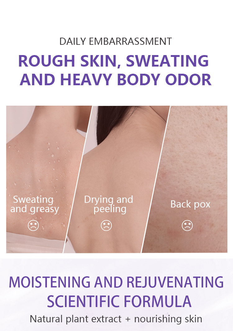 OEM/ODM Lavender Body Wash Relieve Soothe Natural Organic 24h Fragrance Shower Gel