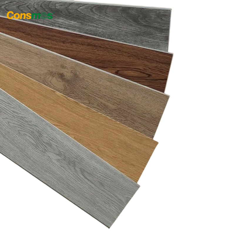 Interior Decoration Flooring Telha De PVC Piso Stone Plastic Composite Floor Tile Price Click Spc Flooring