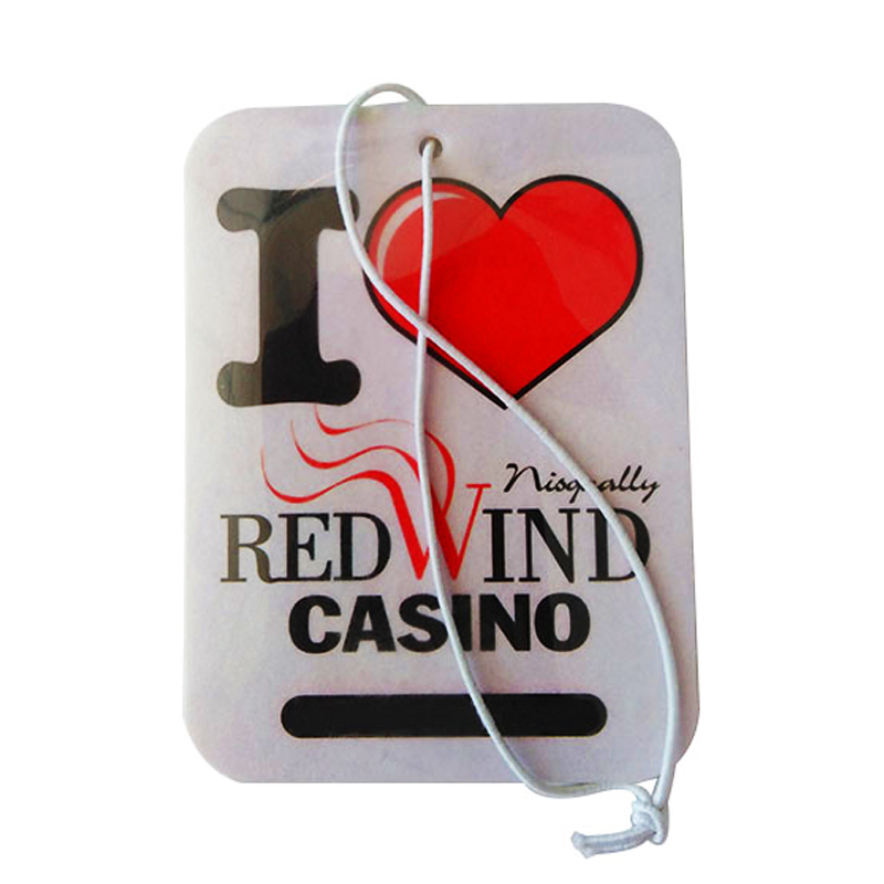 Promotion Gift Paper Car Air Freshener with Car Perfume