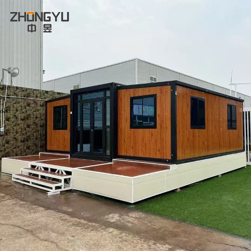Affordable Modular Home Foldable Container House Tiny Portable Prefab Cabin Prefabricated Mobile House Expandable Unit