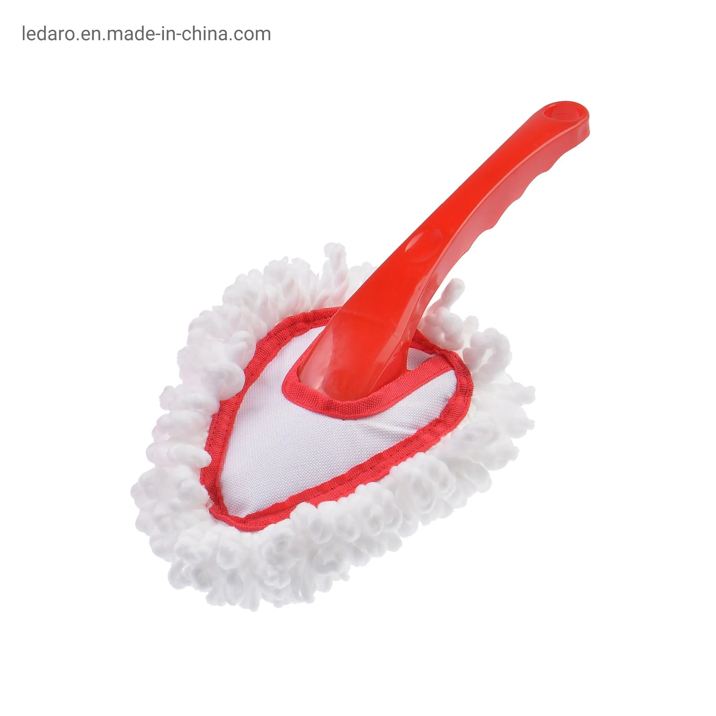 Washable Microfiber Assorted Color Duster Microfibre Hand Duster with PP Handle with Microfibre Refill for Car Home Kitchen Keyboard Cleaning