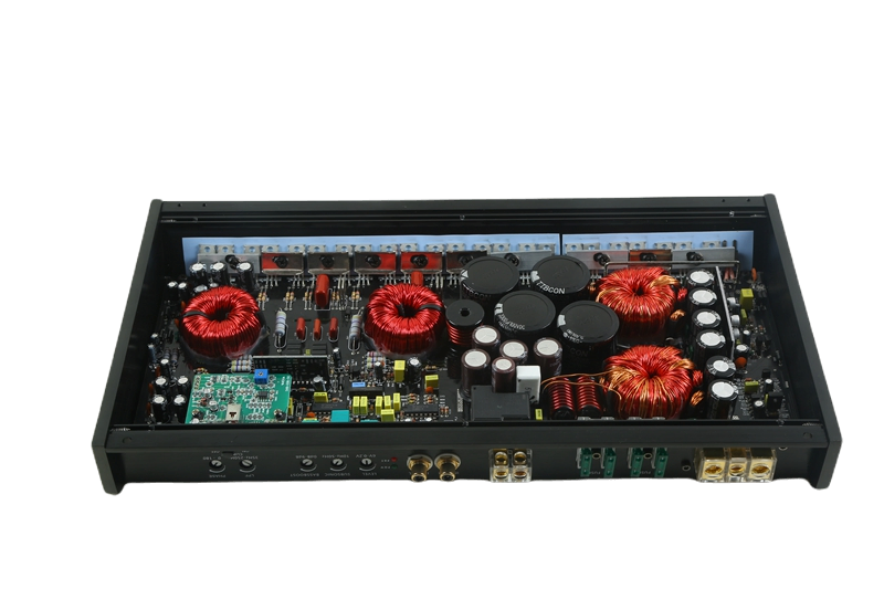 High End Class D 12V Car Amplifier, Korea Car Amplifier1500W Hot Sell USA