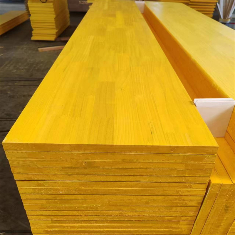 Three Layers Board Panels 3 Ply Yellow Shuttering Panel for Concrete Formwork