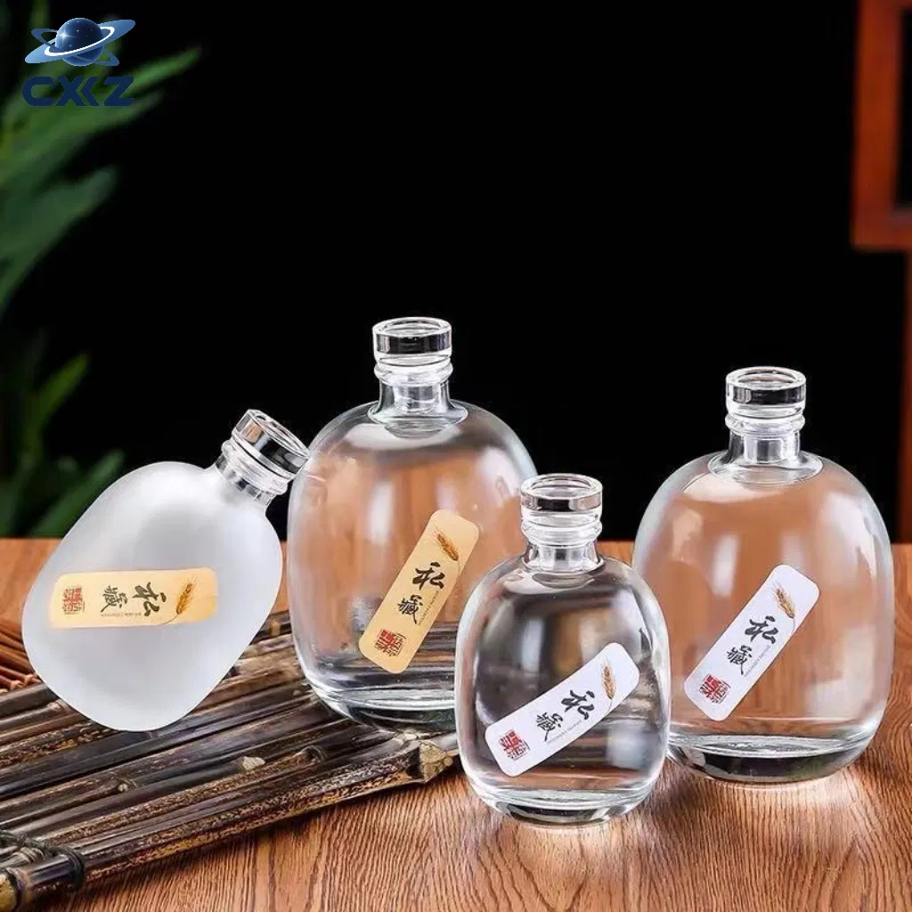 Стильная бутылка 250 мл для домашнего вина и ликёра