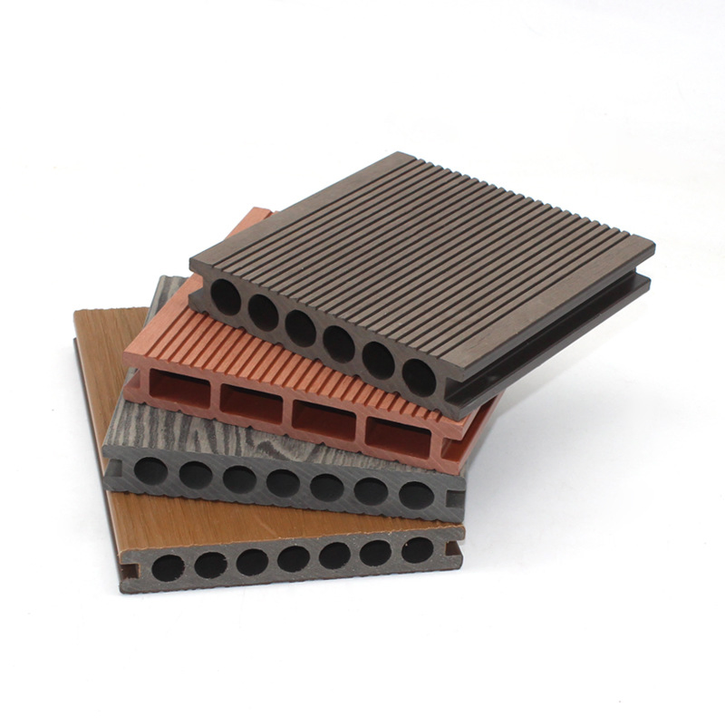 High Quality WPC Decorative Board Wood Plastic Composite Decking Solid Floor for Outdoor Easy Installation Panel
