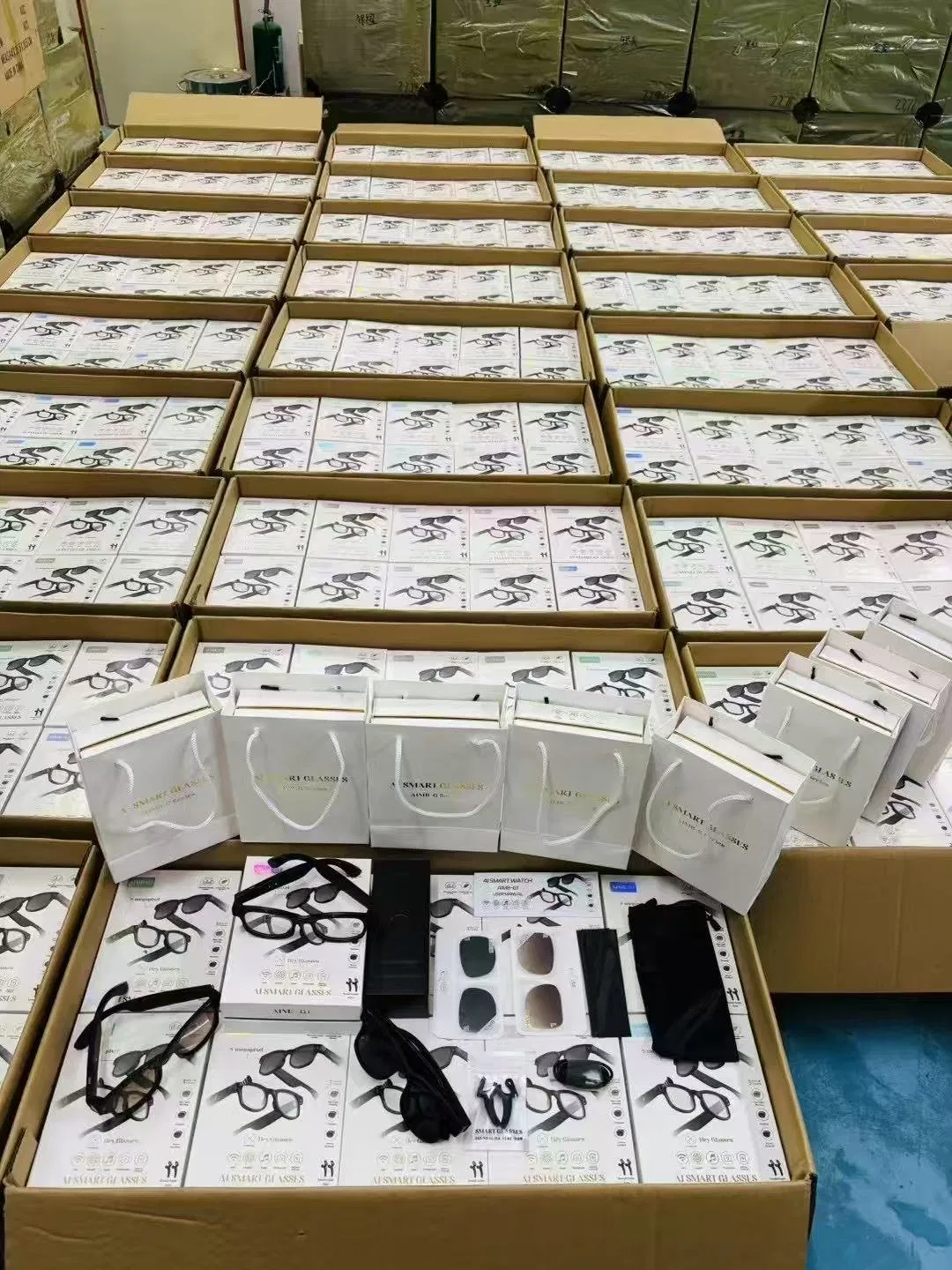 2026 Smart Ai Anti-Shake Camera Glasses 2000W Video Recording Photo Taking Call Voice Smart Eyewear