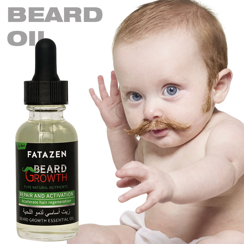 Private Label Natural Organic Beard Growth Oil for Men Care Growth Beard Oil for Hair Growth Promote Mens Beard Oil