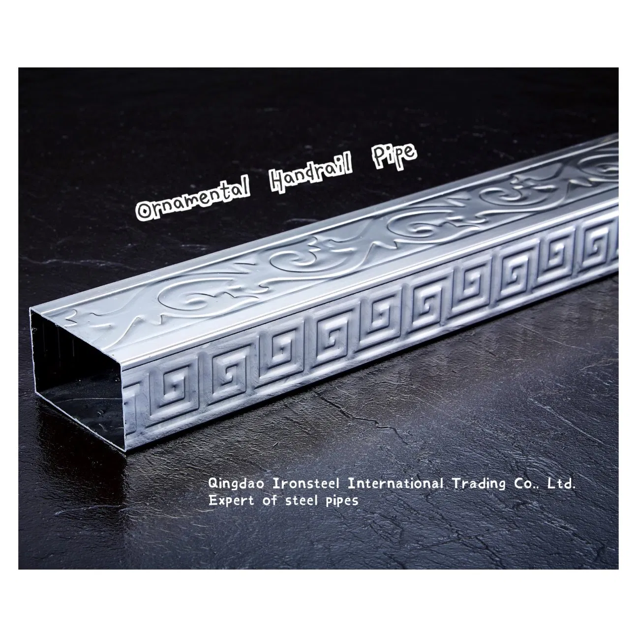 304 Ornamental Stainless Steel Pipe with Art Design