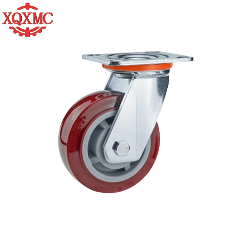 Adjustable Caster Swivel Leveling Caster with Adjustable Feet Plate Type Caster for The Movement of Equipment