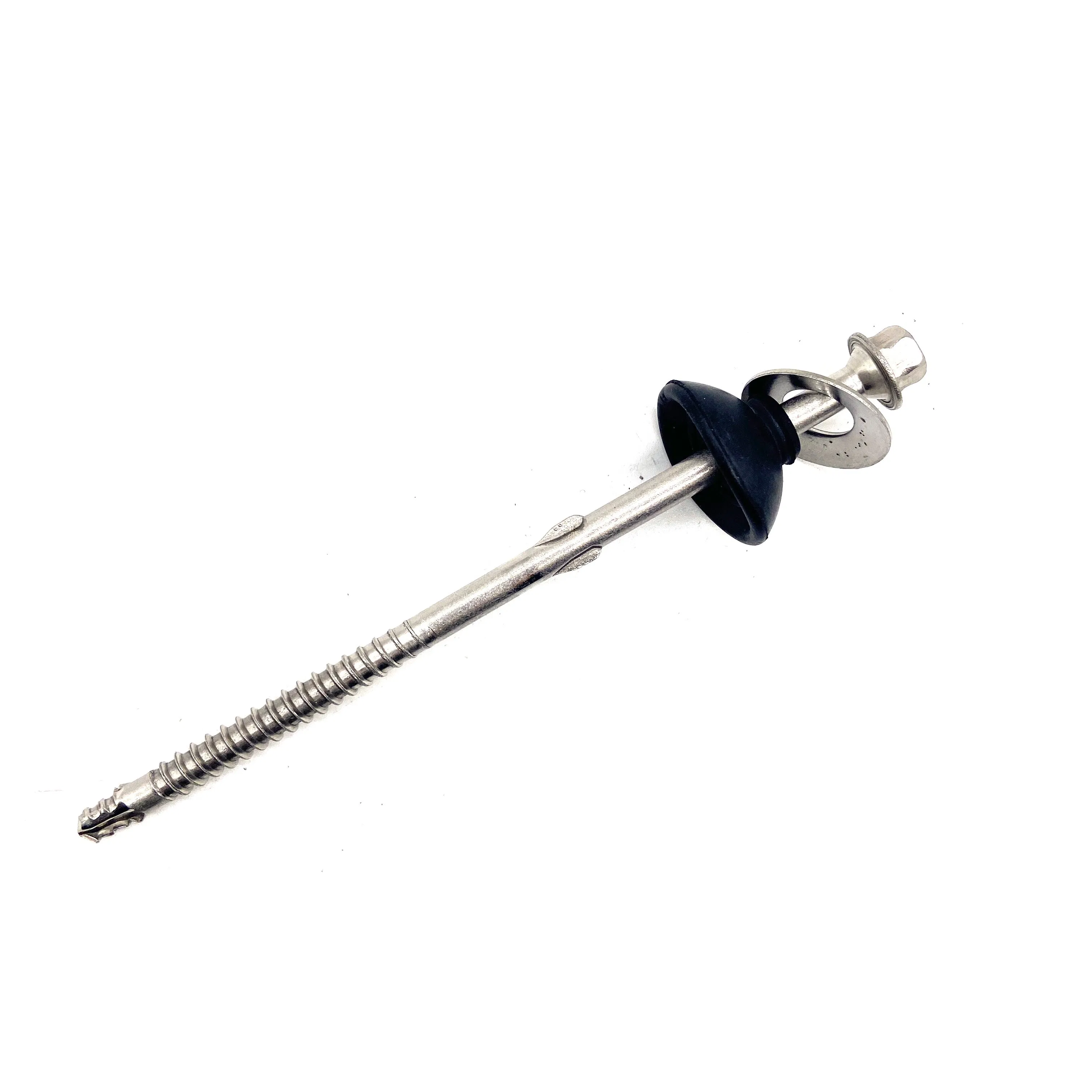 Non-Standard Custom Fasteners Stainless Steel 316+Steel 435 Roofing Bi-Metal Self-Drilling Screw