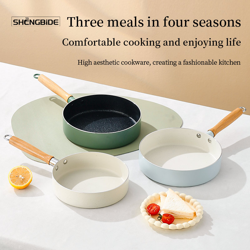 Wholesale High Quality Forged Aluminum Cookware Cooking Pans Nonstick Frying Pan Aluminum Fry Pan