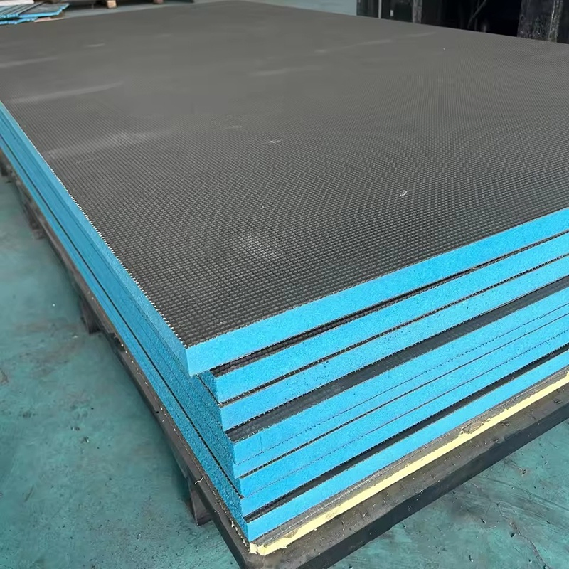 Wall and Floor Insulation Fireproof XPS Foam Based Cement Coated Tile Backer Board with Factory Price