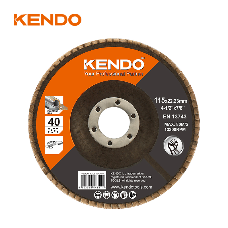 Лепестковый круг Kendo Zirconia для зачистки и полировки металла