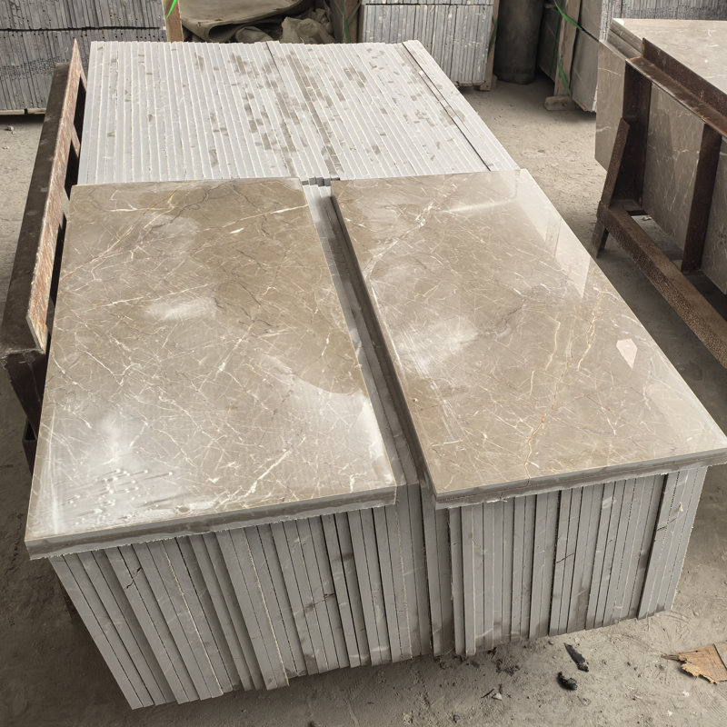 Cheap China Brown Marble Light Emperador Marble Slabs for Tiles Vanity Tops