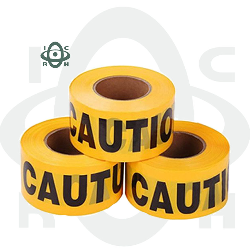 Custom Printed Yellow PVC Underground Warning Tape