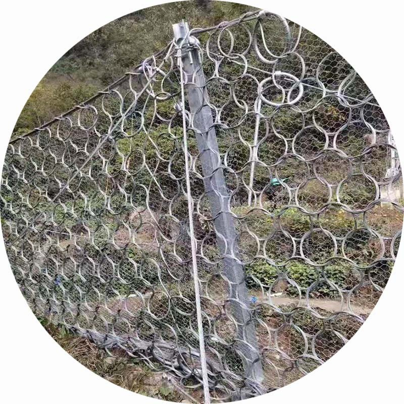 Rockfall Protection Wire Cable Net Steel Wire Mesh