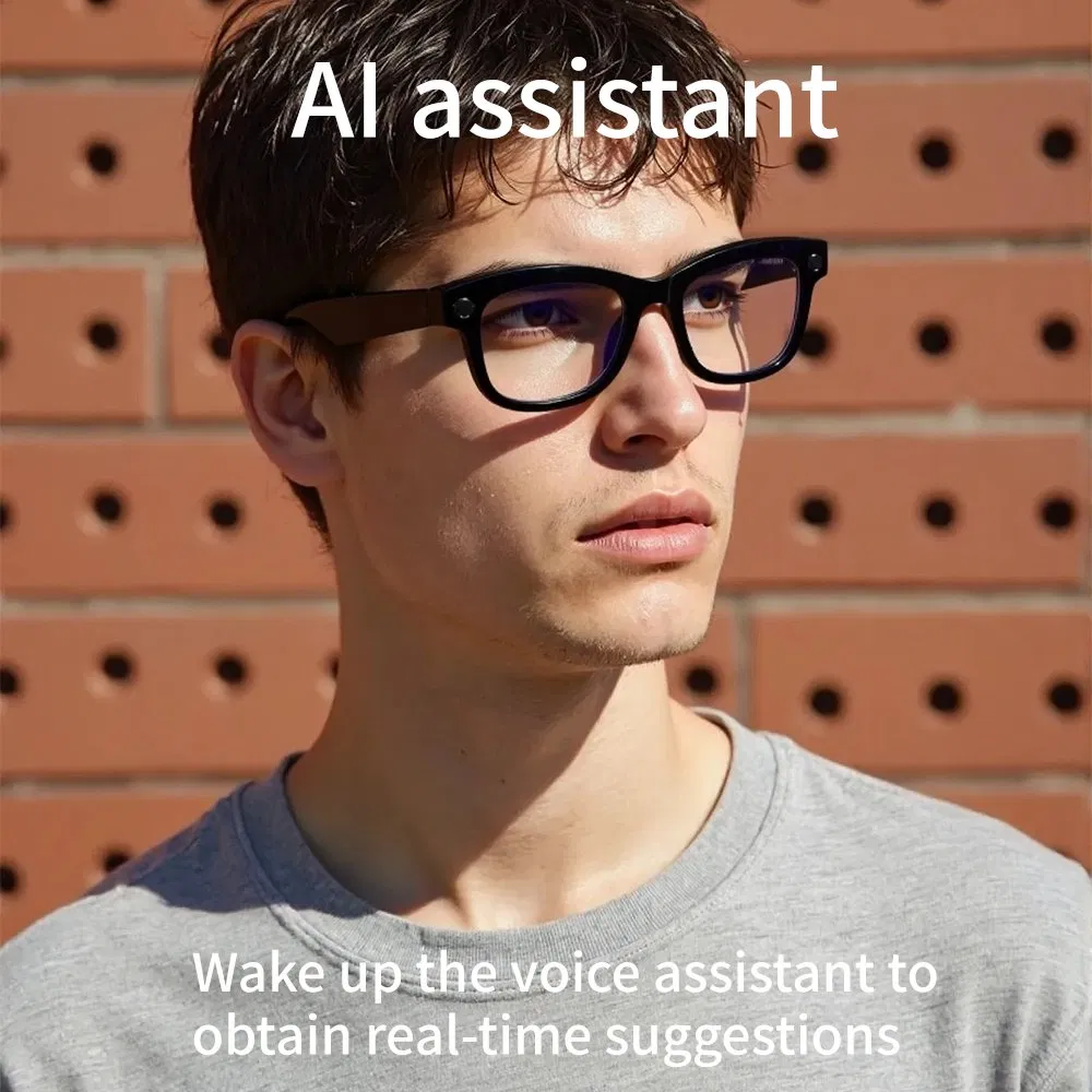 2025 New M01 Ai Smart Glasses with 500W HD Camera Ai Translation Enc Calling Music Video Shooting Smart Wearable Headset