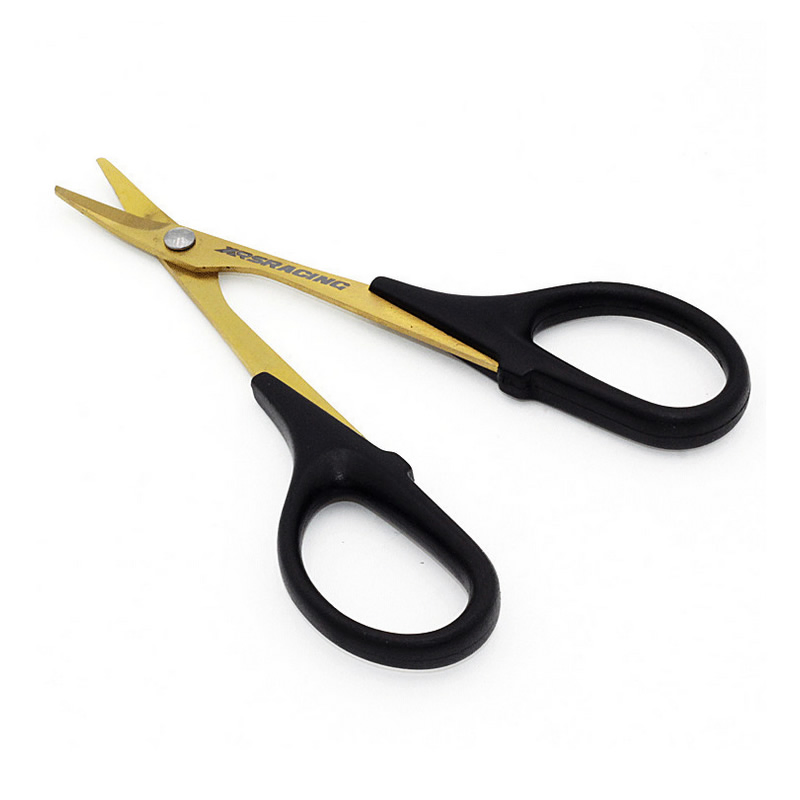 Изогнутые ножницы Lexan с титановым покрытием