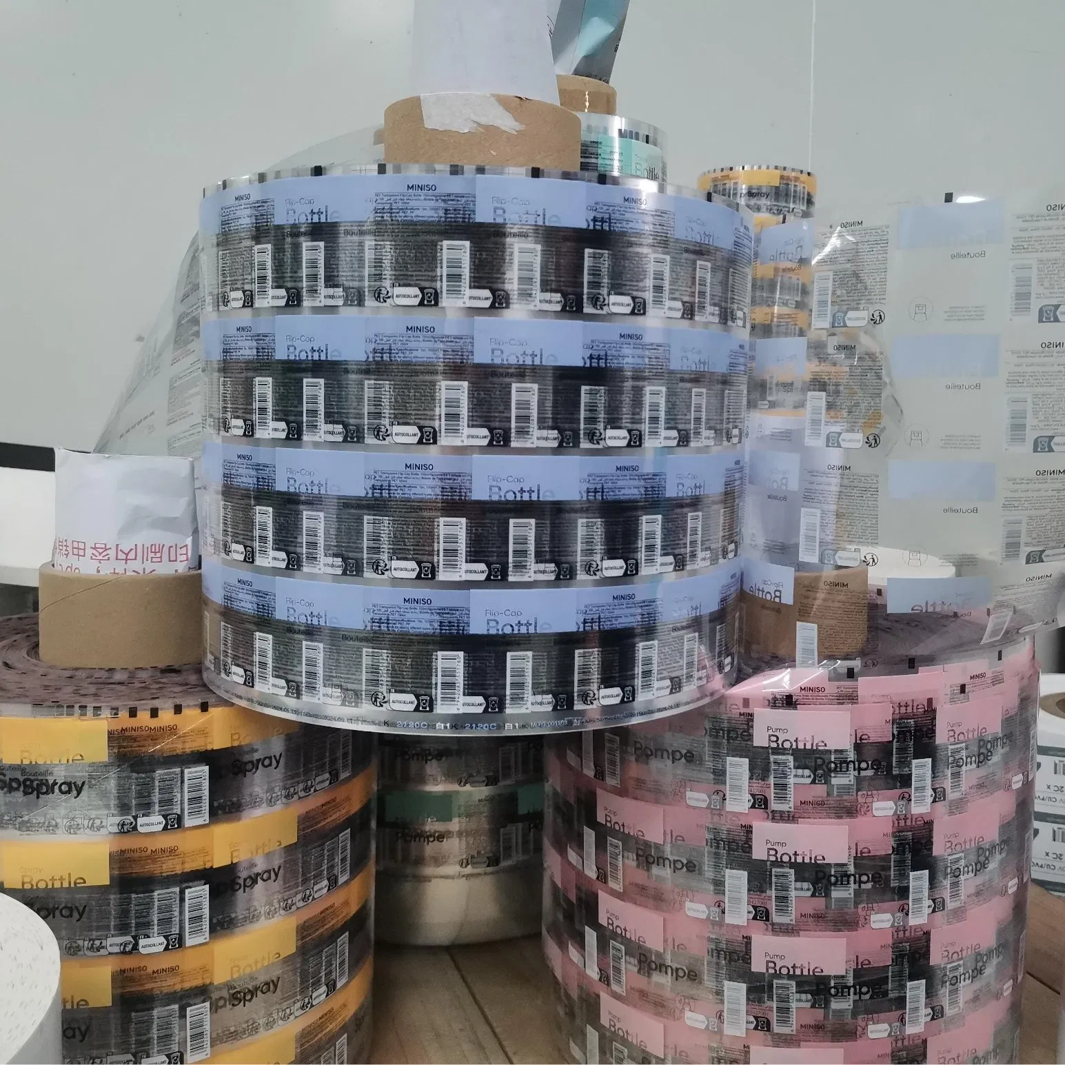 Stickers&Tags for Bottle/Food /Health Products/Logo Customized Size, Cmyk Printing