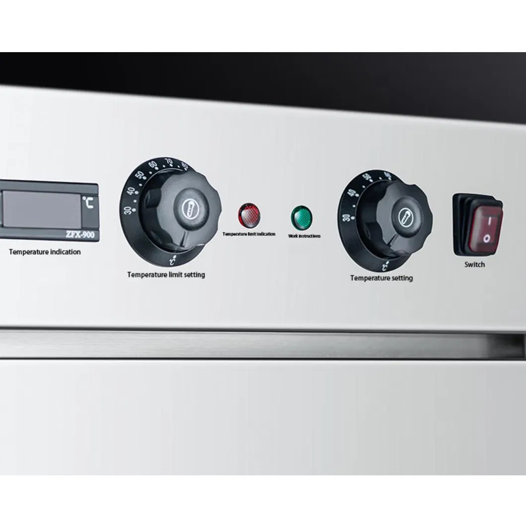 High Quality Commercial Double Doors 22 Layers Banquet Warmer Cabinet Movable