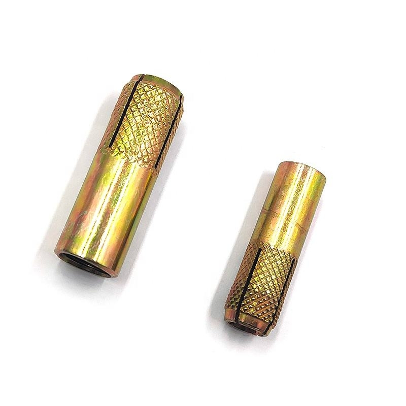 High Quality Yellow Zinc Drop Anchors Expansion Bolts for HVAC System
