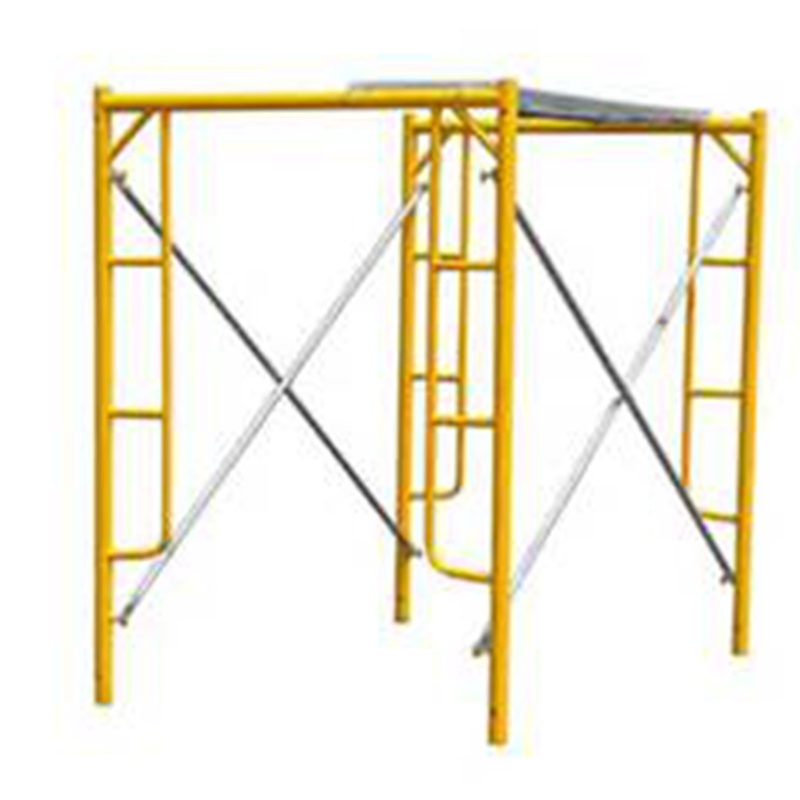 Steel Ladder H Frame Scaffolding System for Construction Formwork