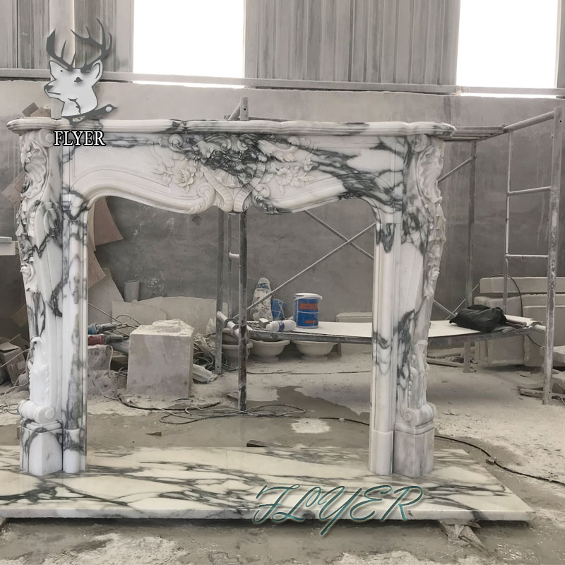 Freestanding Decoration Fireplace Mantel Direct Factory Wholesale Price Indoor Fireplaces