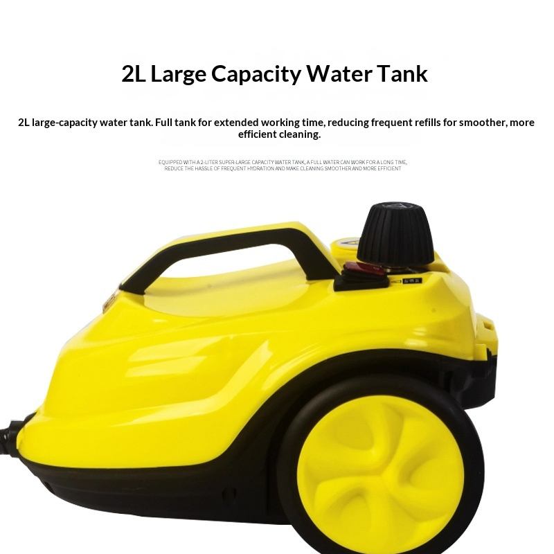 Handheld Steamer for Cleaning Kitchen Grease Bathroom Grout Car Upholstery 900 Ml Tank