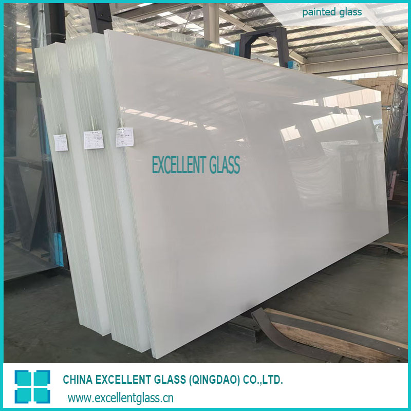 White Painted Glass/Black Painted Glass/Wardrobe Doors/Vinyal Backed Glass/Shaped/Edge Polished Glass/Colored/Gray/Bronze Mirror