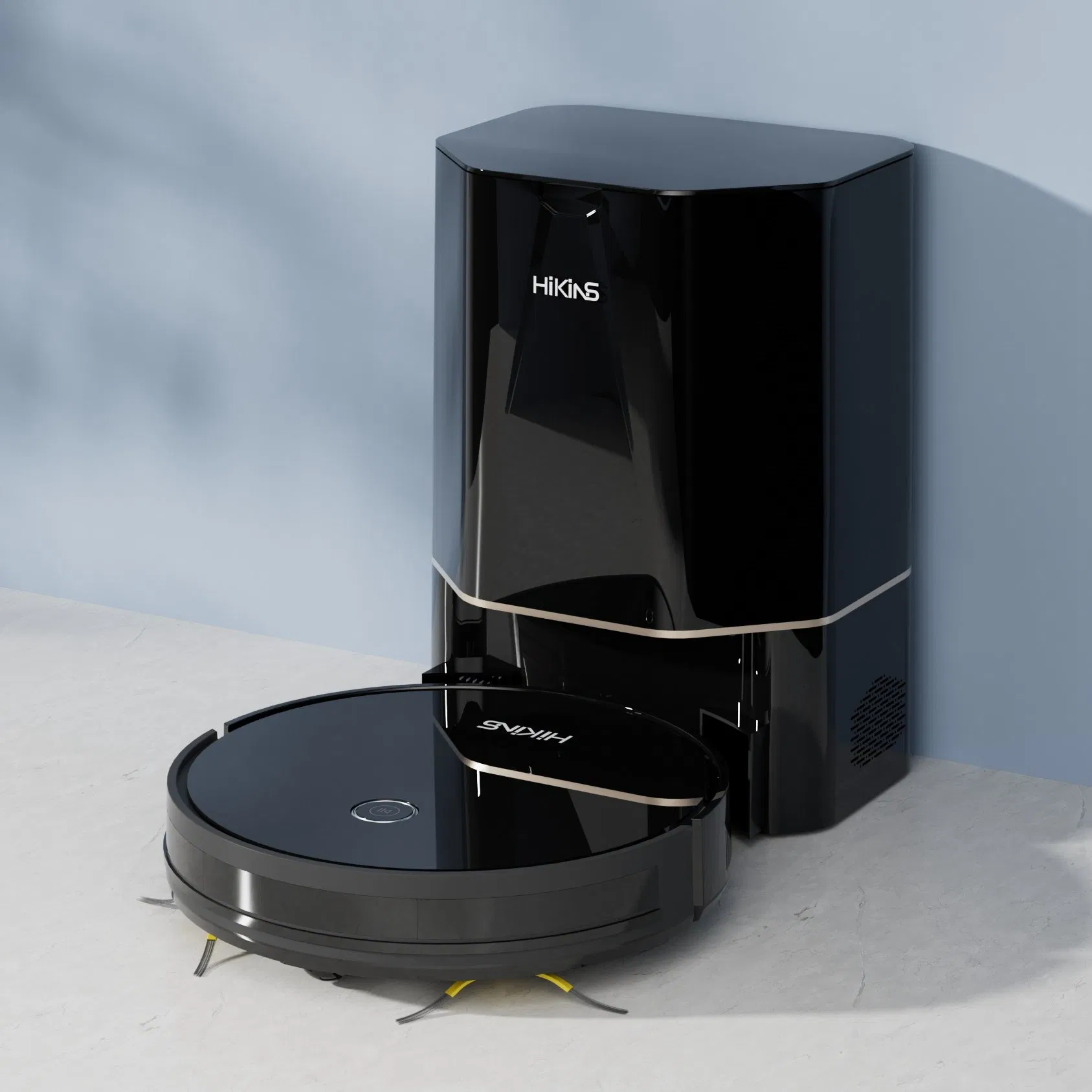 Hikins Brand Floor Robot Vacuum Cleaner with Dust Collect Station M8