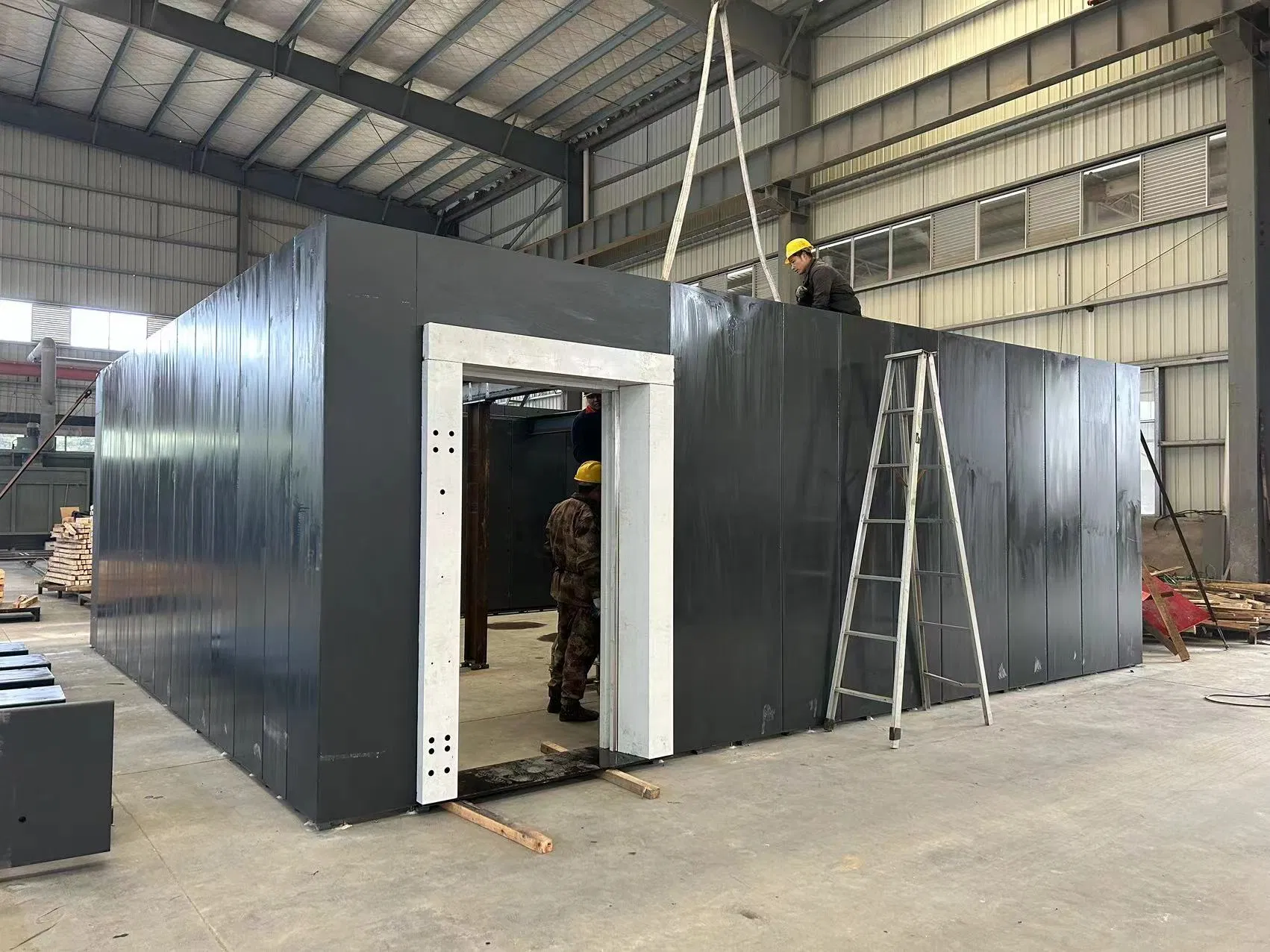 Vault Room Burglary Resistance Strong Room Panel with Ceiling