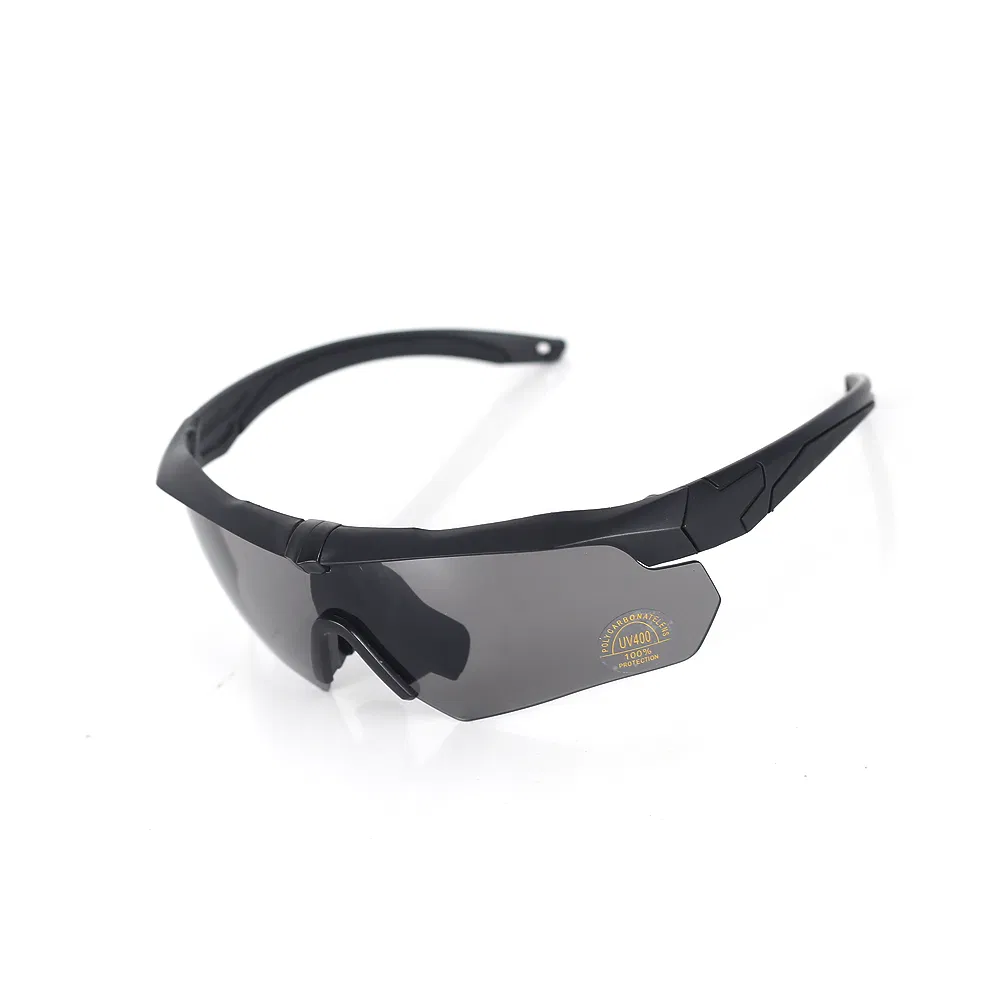 Tactical Polarized Glasses Tactical Goggles with 3 Lens Men Shooting Glasses