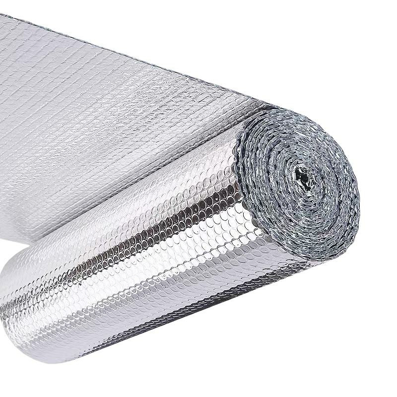 High R Valued Factory Double Bubble Reflective Foil Insulation 4 X 50 FT Roll Industrial Strength for Construction Material