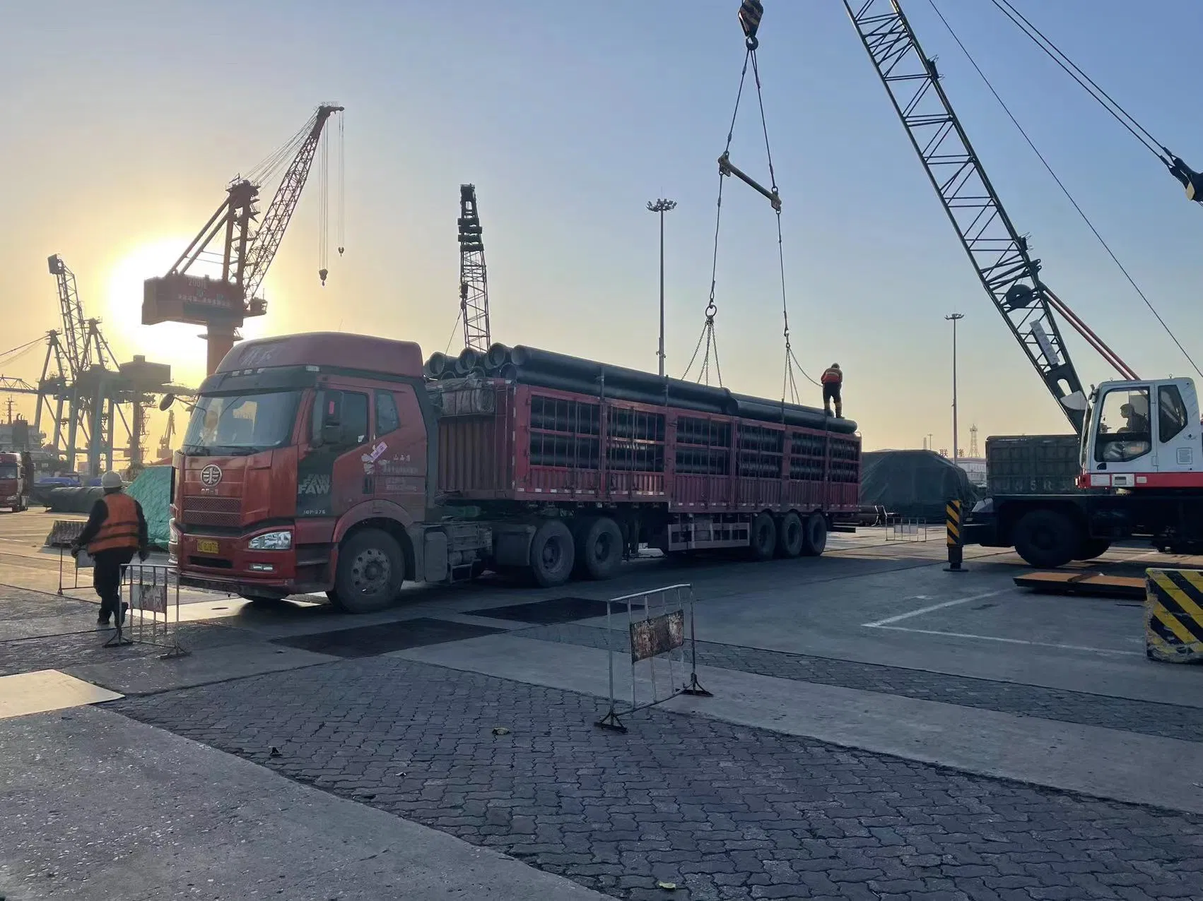 Manufacturers Standards ISO 2531 Dci Pipe Class K7 K9 100mm 150mm Ductile Cast Iron Pipe