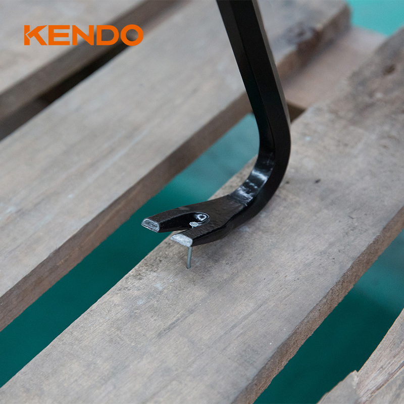 Kendo American Type Wrecking Bar Corrosion Resistant Black Powder Coated Blade with Polished Tip