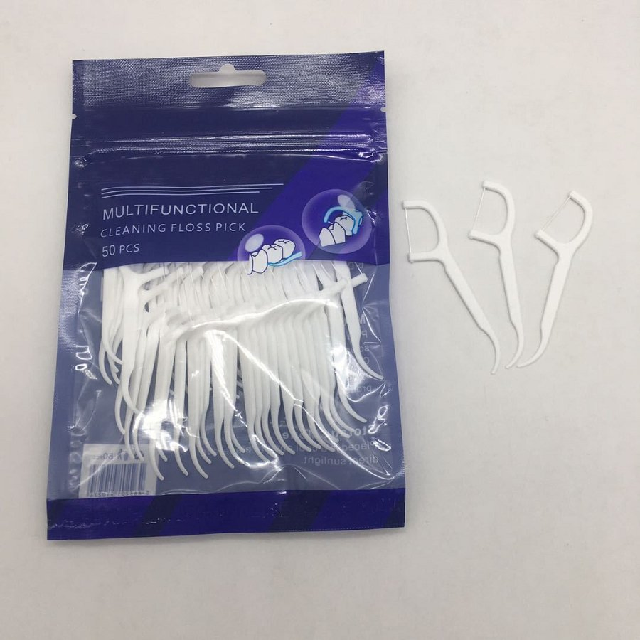 Dental Floss Box Corn Premium Dental Floss 50pcs Pick Wholesale