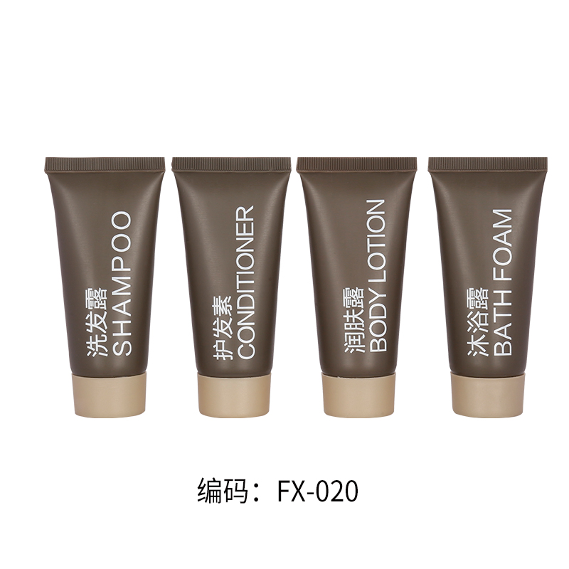 Complete OEM Hotel Bath Set: Shampoo Shower Gel Conditioner Body Lotion