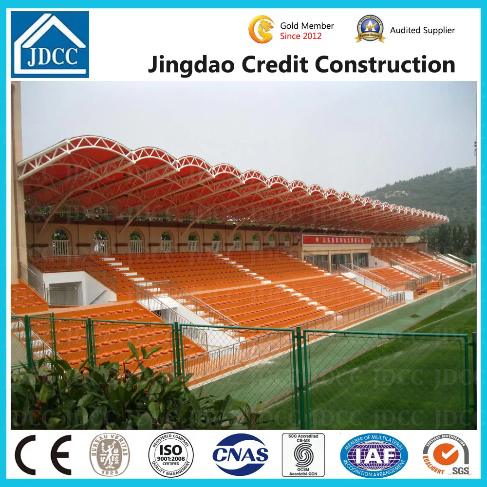 Large Clear Span Warehouse Workshop Bridge Playground Structural Steel Beam Column Fabrication
