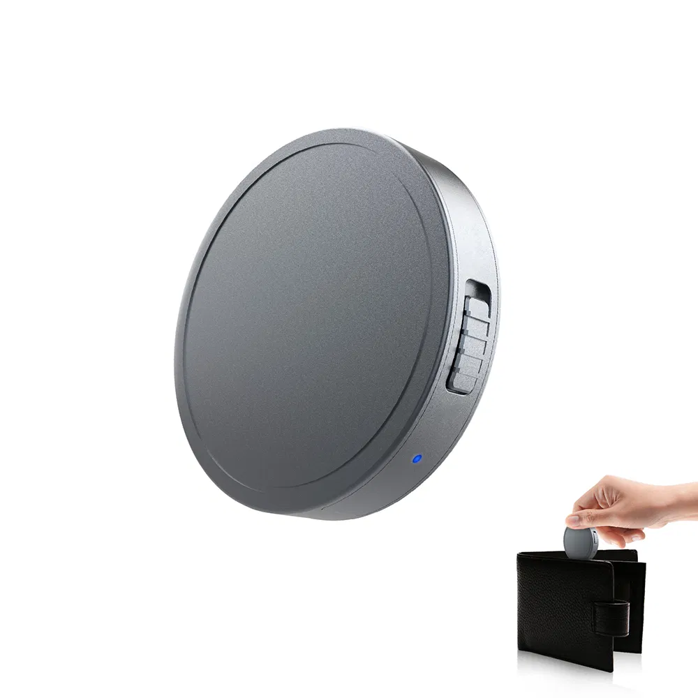 Portable Black Mini Voice Recorder Long Time Work Rechargeable Battery