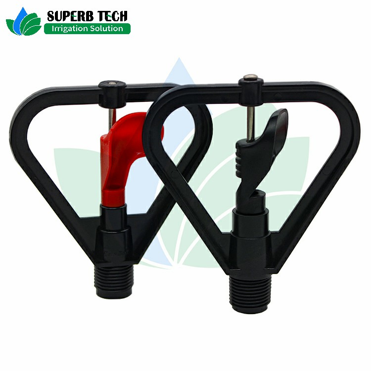 Farm Agricultural Irrigation System Plastic 360 Degree Rotor Sprayer Sprinkler