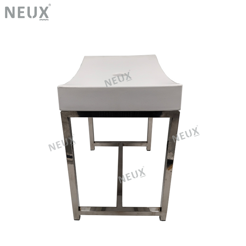 First-Class Quality Bathroom Stool Seat with Stainless Steel Bracket for Shower Room