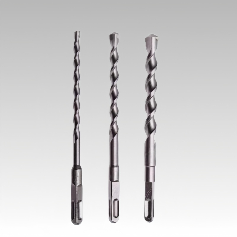Extended Cross Electric Hammer Drill Through Wall Reinforced Concrete Hard Alloy Four Blade Impact Drill Bit