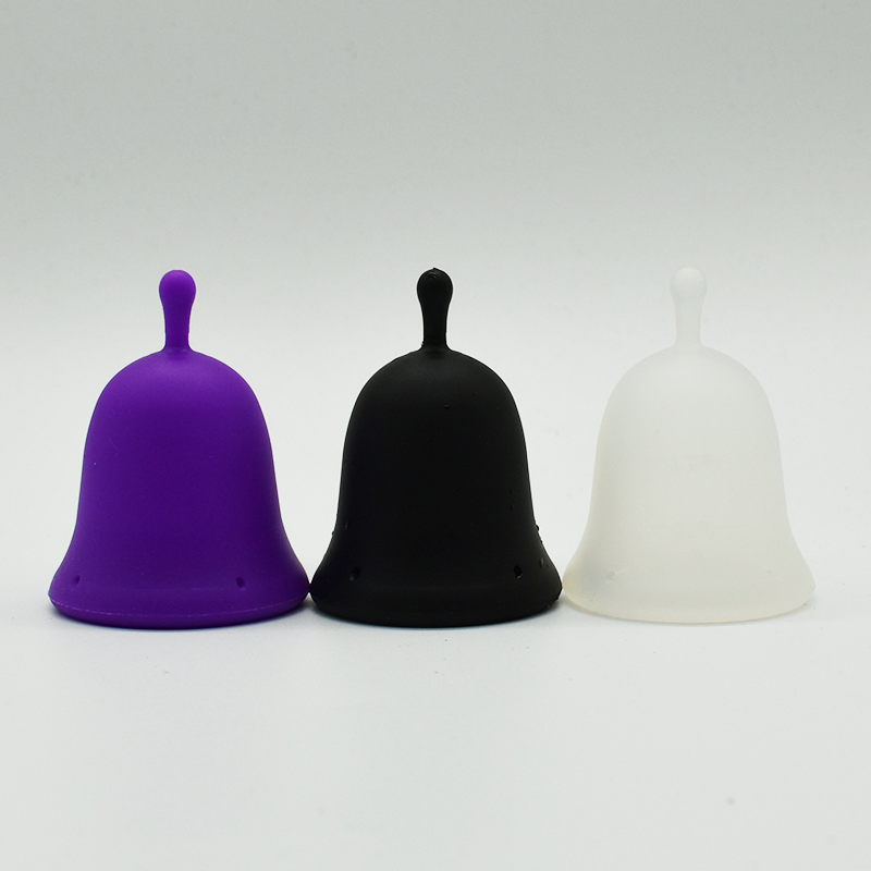 CE 100% Medical Silicone Female Reusable Silicone Menstrual Cup Period Soft Medical Menstruation Cups